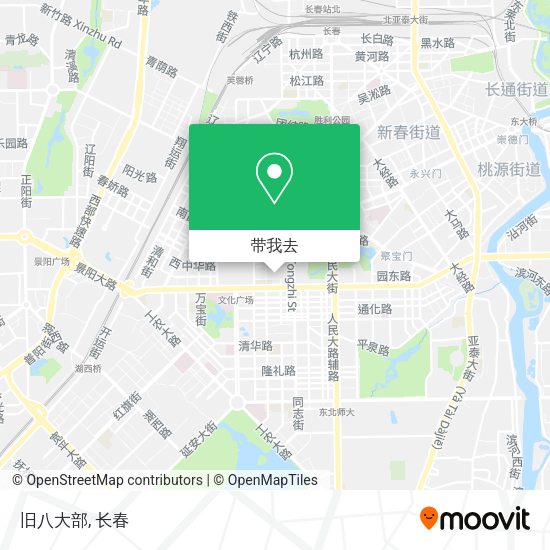 旧八大部地图