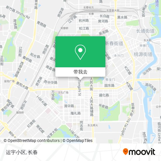 运宇小区地图