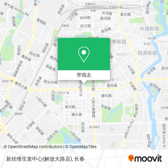 新丝维生发中心(解放大路店)地图