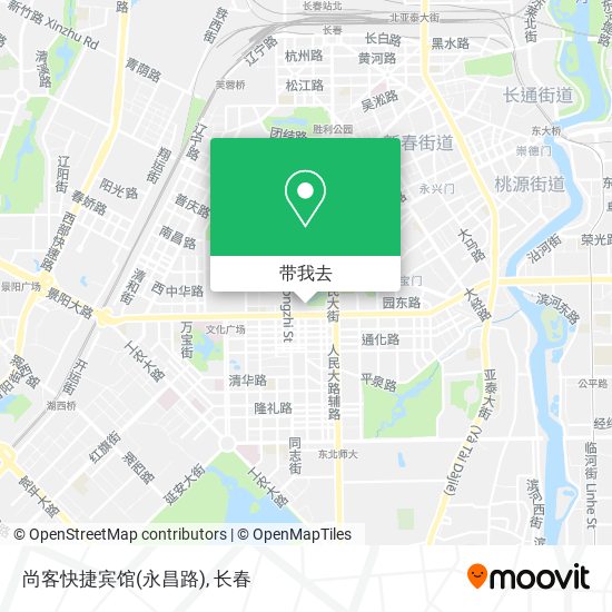 尚客快捷宾馆(永昌路)地图