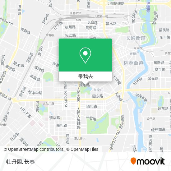 牡丹园地图