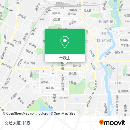 交通大厦地图