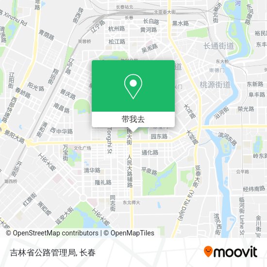 吉林省公路管理局地图