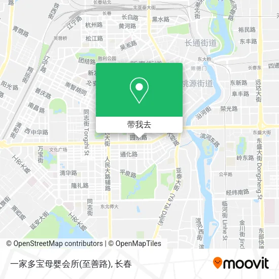 一家多宝母婴会所(至善路)地图