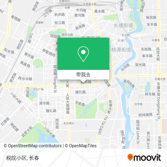 税院小区地图