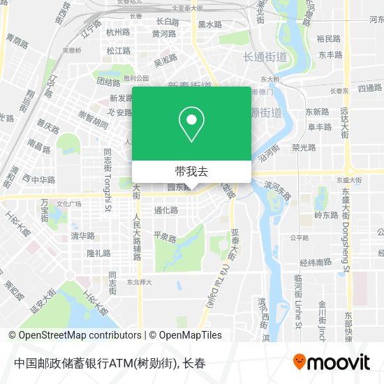 中国邮政储蓄银行ATM(树勋街)地图
