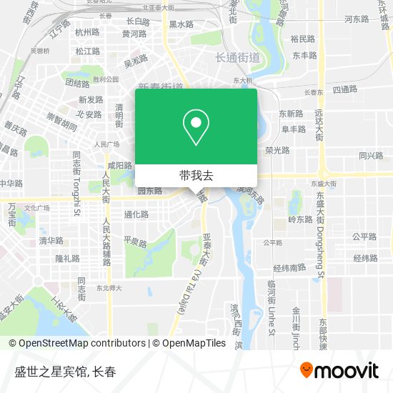 盛世之星宾馆地图