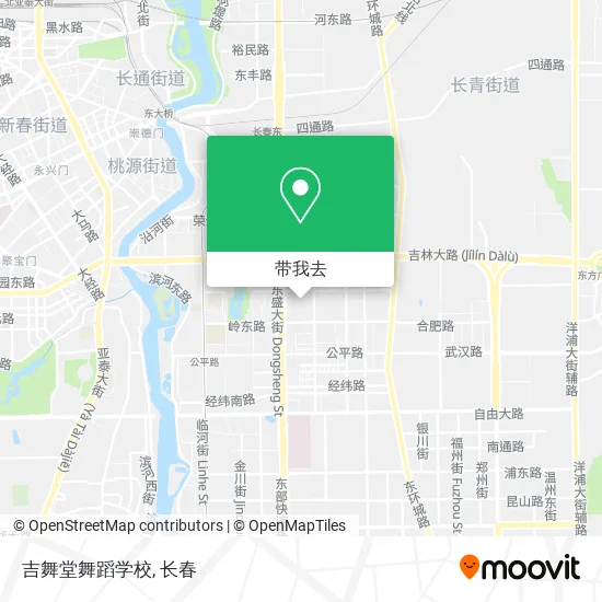 吉舞堂舞蹈学校地图
