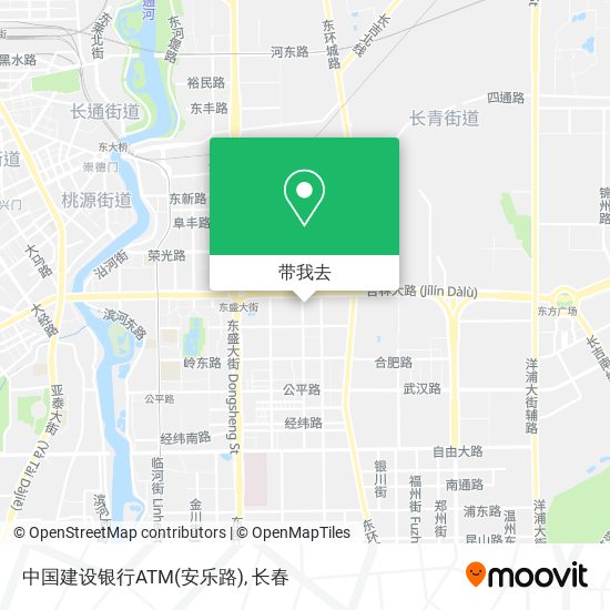 中国建设银行ATM(安乐路)地图