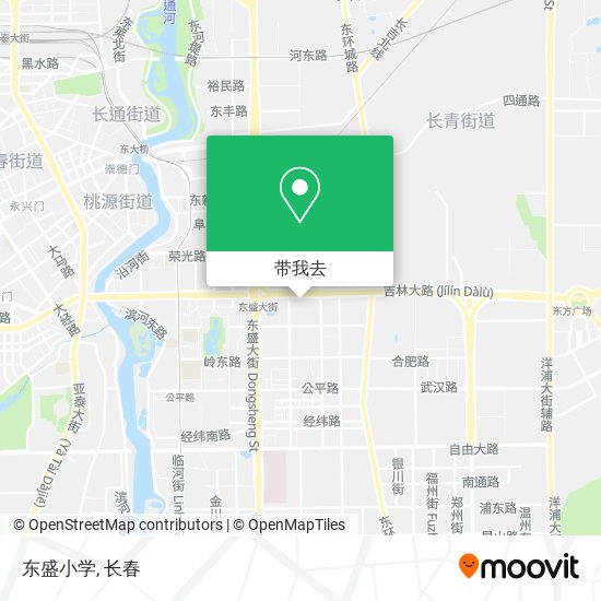 东盛小学地图