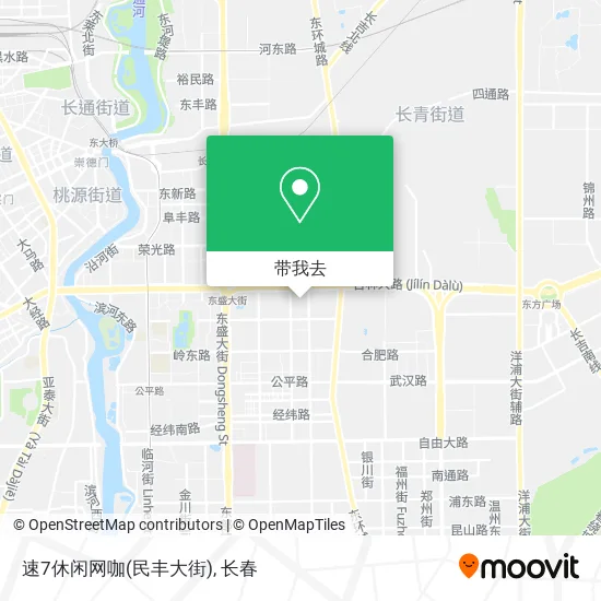 速7休闲网咖(民丰大街)地图