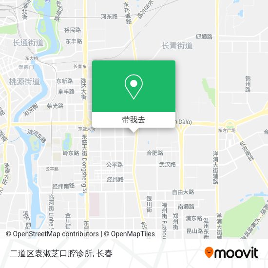 二道区袁淑芝口腔诊所地图