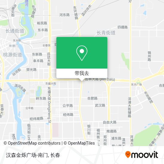 汉森金烁广场-南门地图