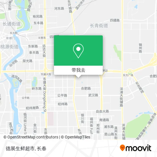 德展生鲜超市地图
