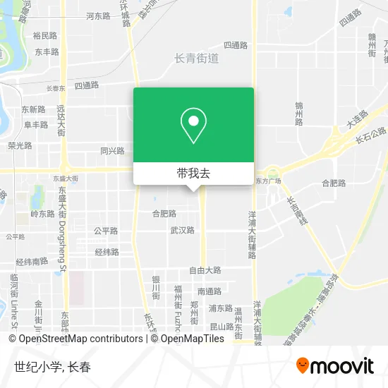 世纪小学地图