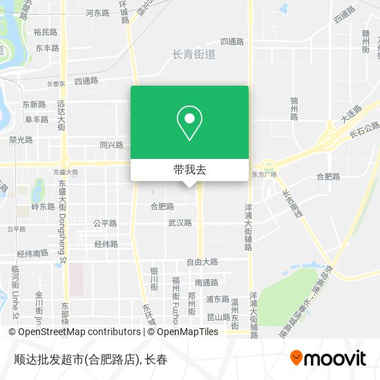 顺达批发超市(合肥路店)地图