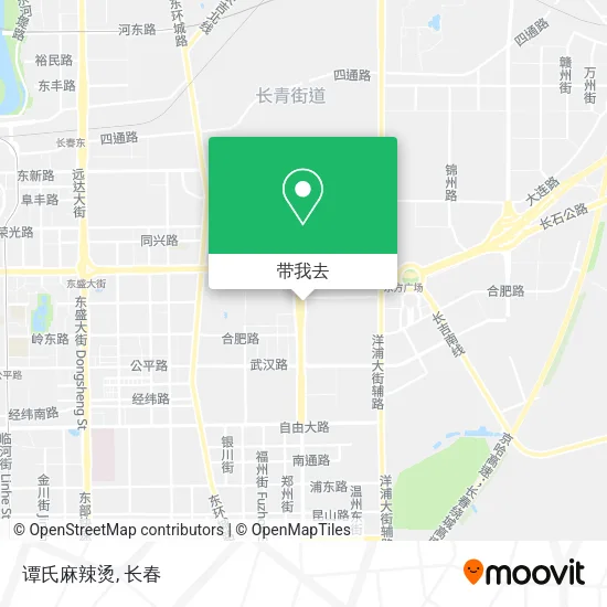 谭氏麻辣烫地图