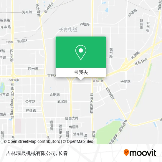 吉林瑞晟机械有限公司地图