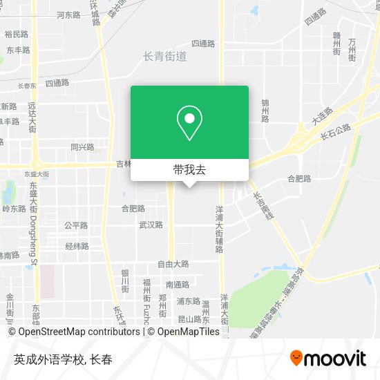 英成外语学校地图