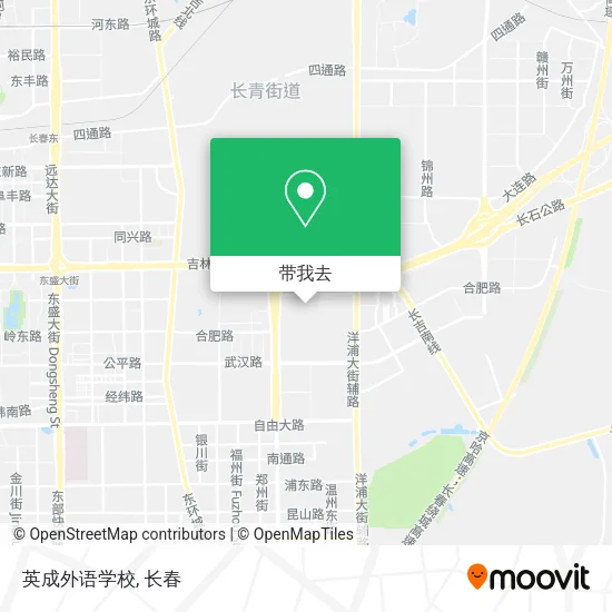 英成外语学校地图