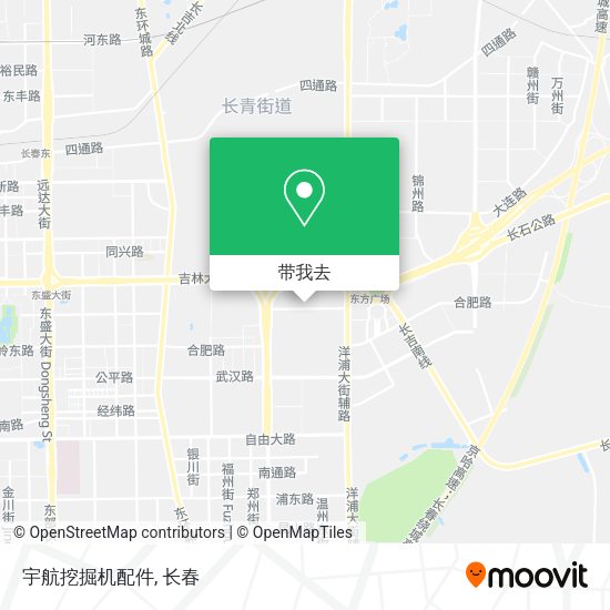 宇航挖掘机配件地图