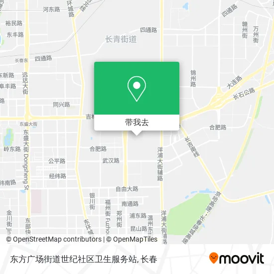 东方广场街道世纪社区卫生服务站地图