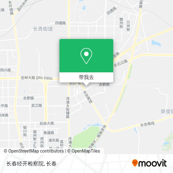 长春经开检察院地图