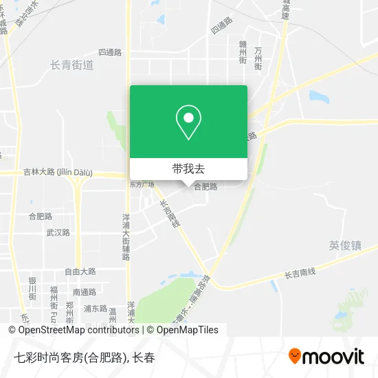 七彩时尚客房(合肥路)地图