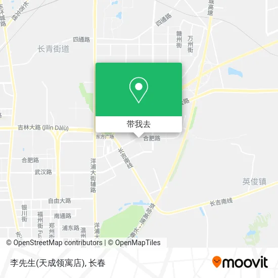 李先生(天成领寓店)地图