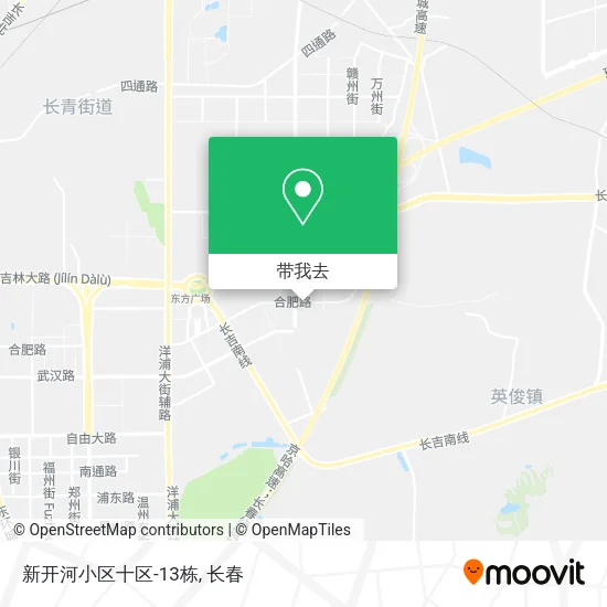 新开河小区十区-13栋地图