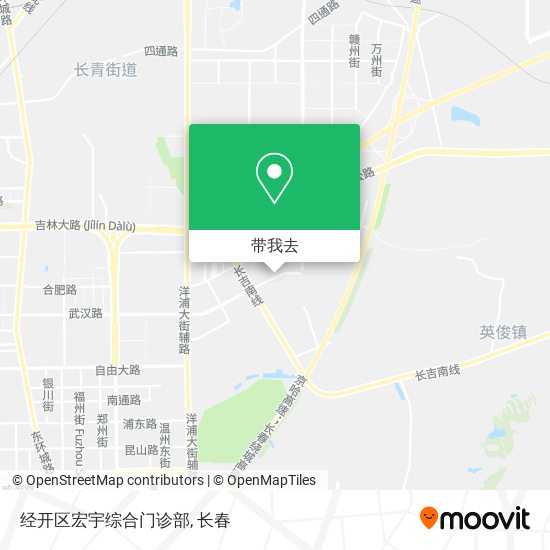 经开区宏宇综合门诊部地图