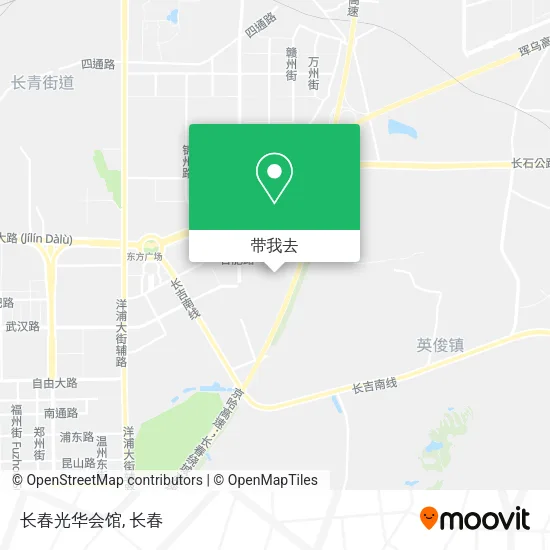 长春光华会馆地图