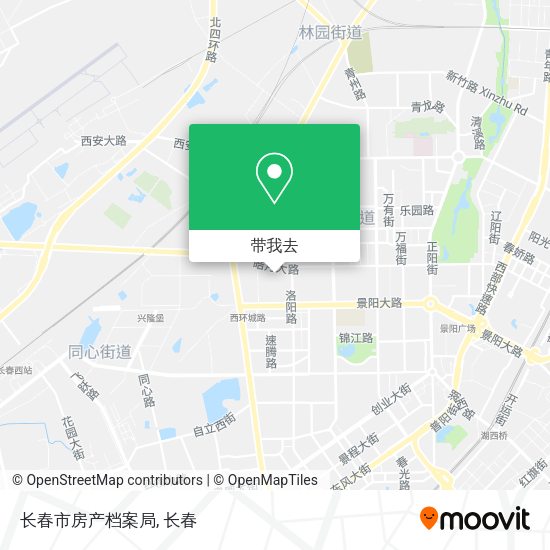 长春市房产档案局地图