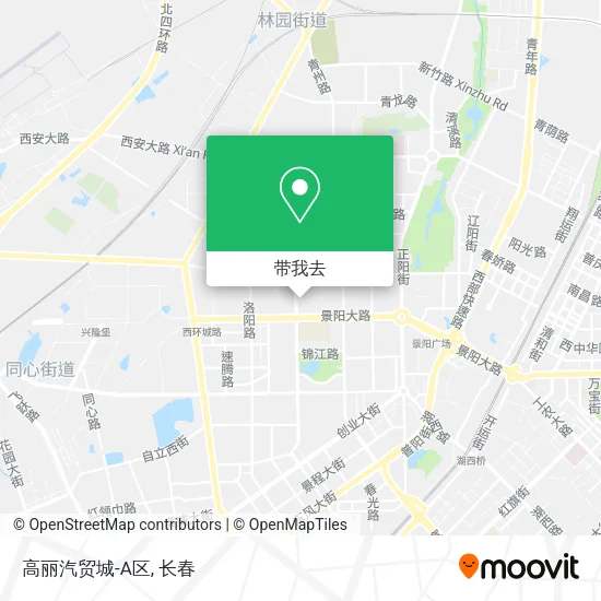 高丽汽贸城-A区地图