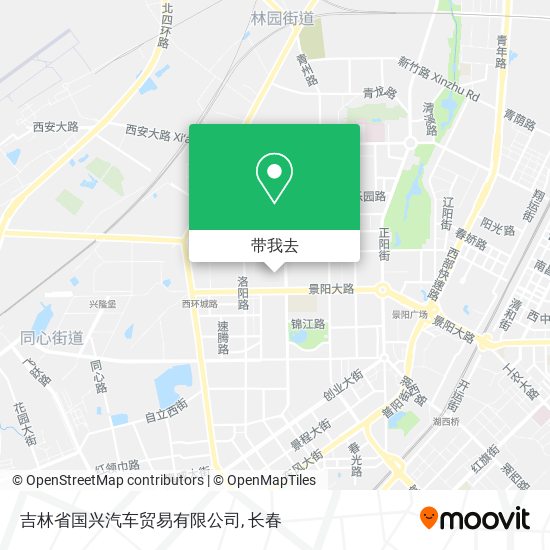 吉林省国兴汽车贸易有限公司地图