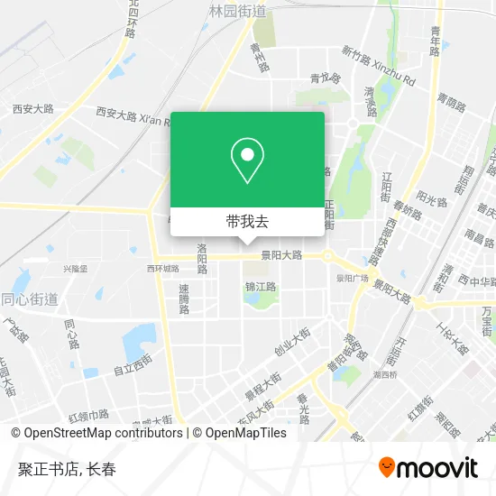 聚正书店地图