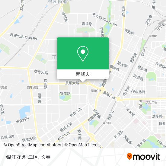 锦江花园-二区地图