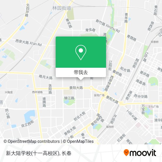 新大陆学校(十一高校区)地图