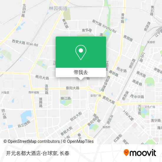开元名都大酒店-台球室地图