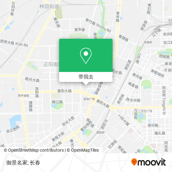 御景名家地图