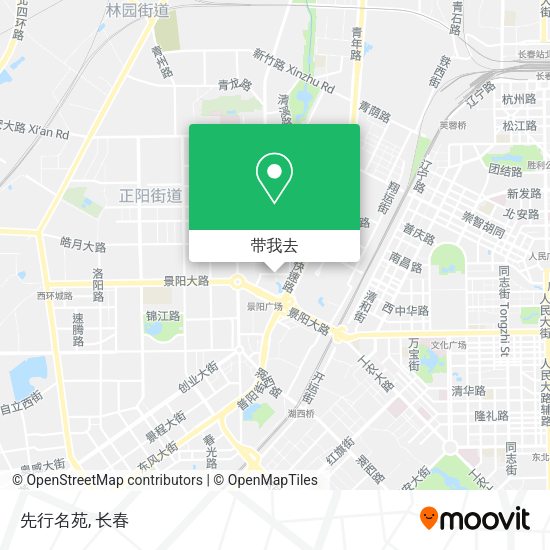 先行名苑地图