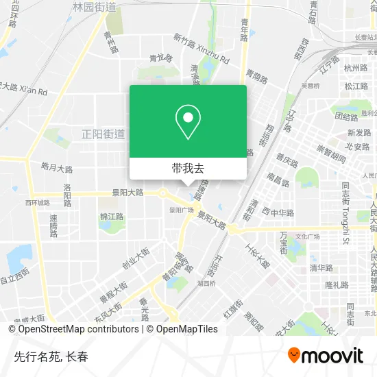 先行名苑地图