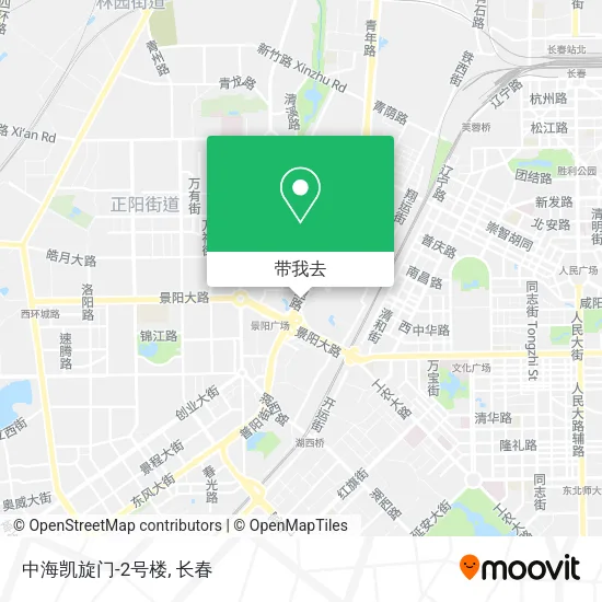 中海凯旋门-2号楼地图
