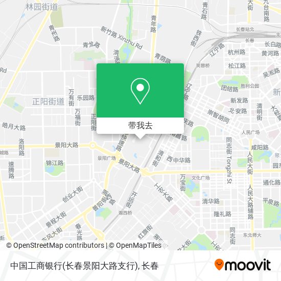 中国工商银行(长春景阳大路支行)地图