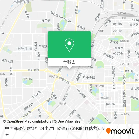 中国邮政储蓄银行24小时自助银行(绿园邮政储蓄)地图