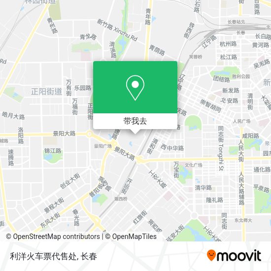利洋火车票代售处地图