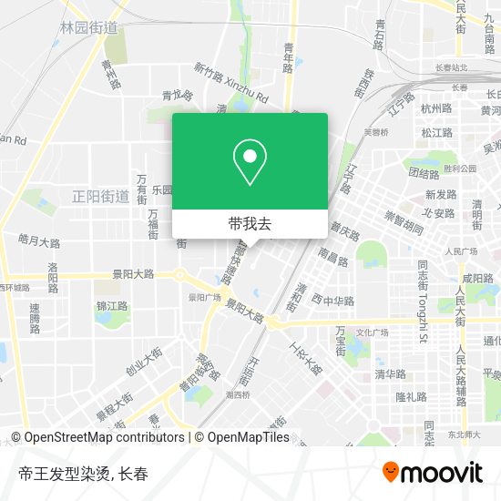 帝王发型染烫地图