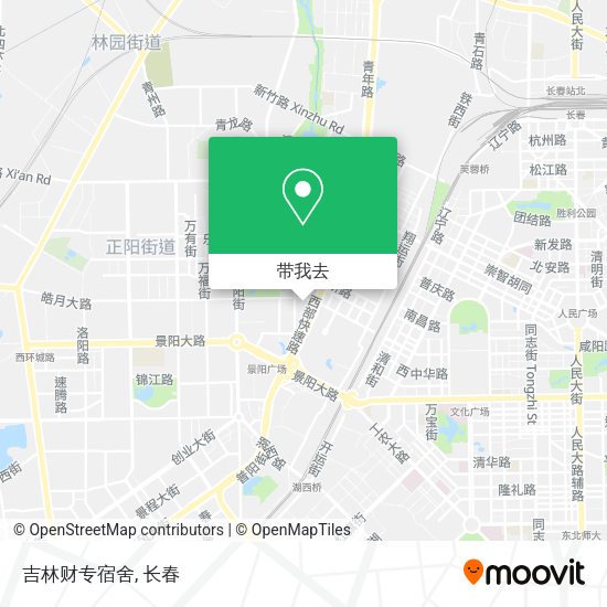 吉林财专宿舍地图