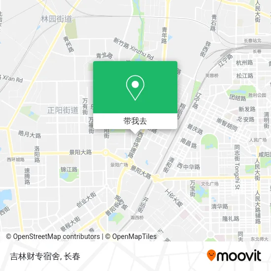 吉林财专宿舍地图