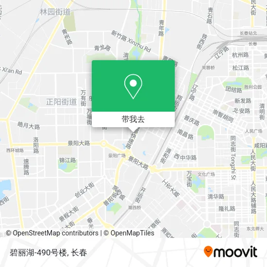 碧丽湖-490号楼地图